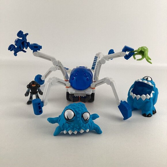 Fisher-Price Other - Fisher Price Imaginext Lunar Moon Rover Vehicle Figures Alien Creatures Lot 2008